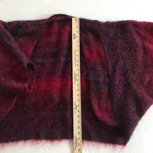 Vintage Handmade Cropped Bat Wing Sweater Jacket - Picture 7 of 9